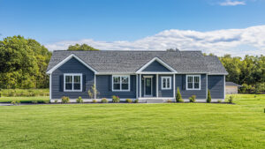 exterior painting services on modern home